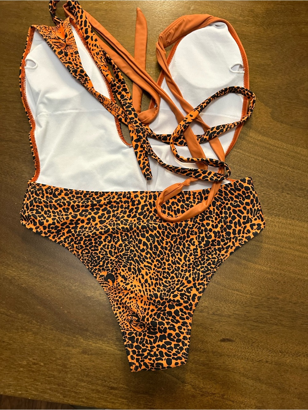 Leopard One-Piece Swimsuit - Picture 4 of 6
